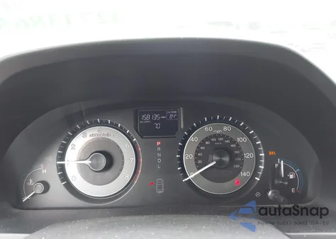 2012 Honda Odyssey Ex-L из США, поврежденный, VIN 5FNRL5H63CB134589